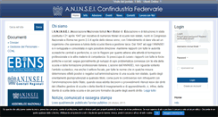 Desktop Screenshot of aninsei.it